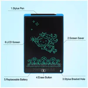 12" LCD Writing Tablet With Colored Screen on Wholesale