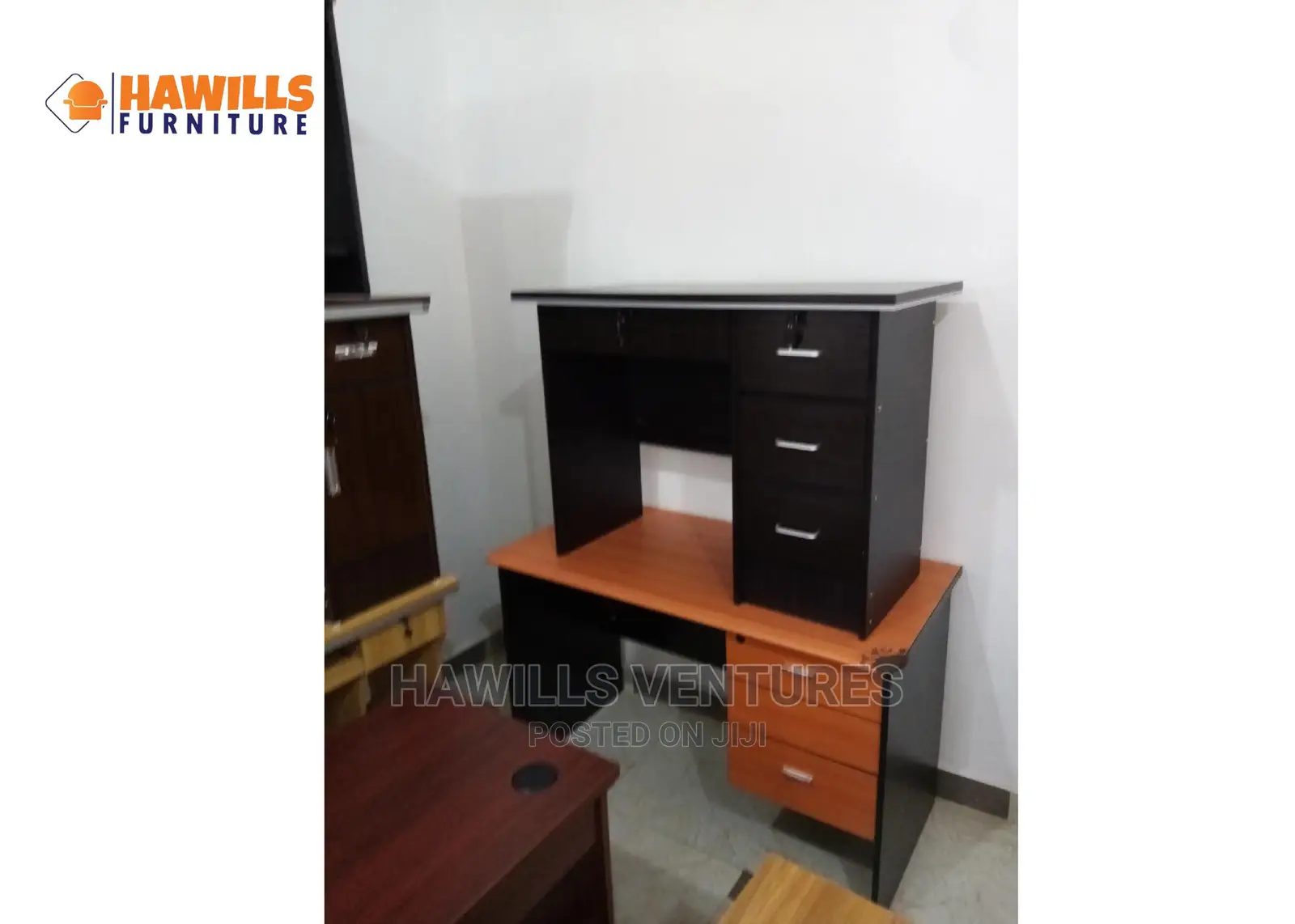 Black Office Table