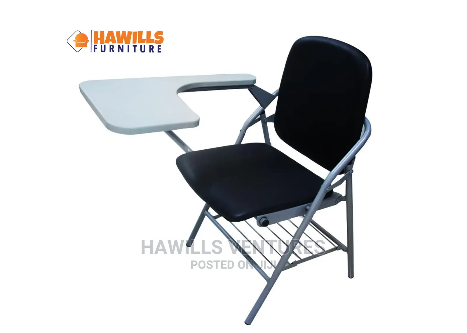 Black Study Chair