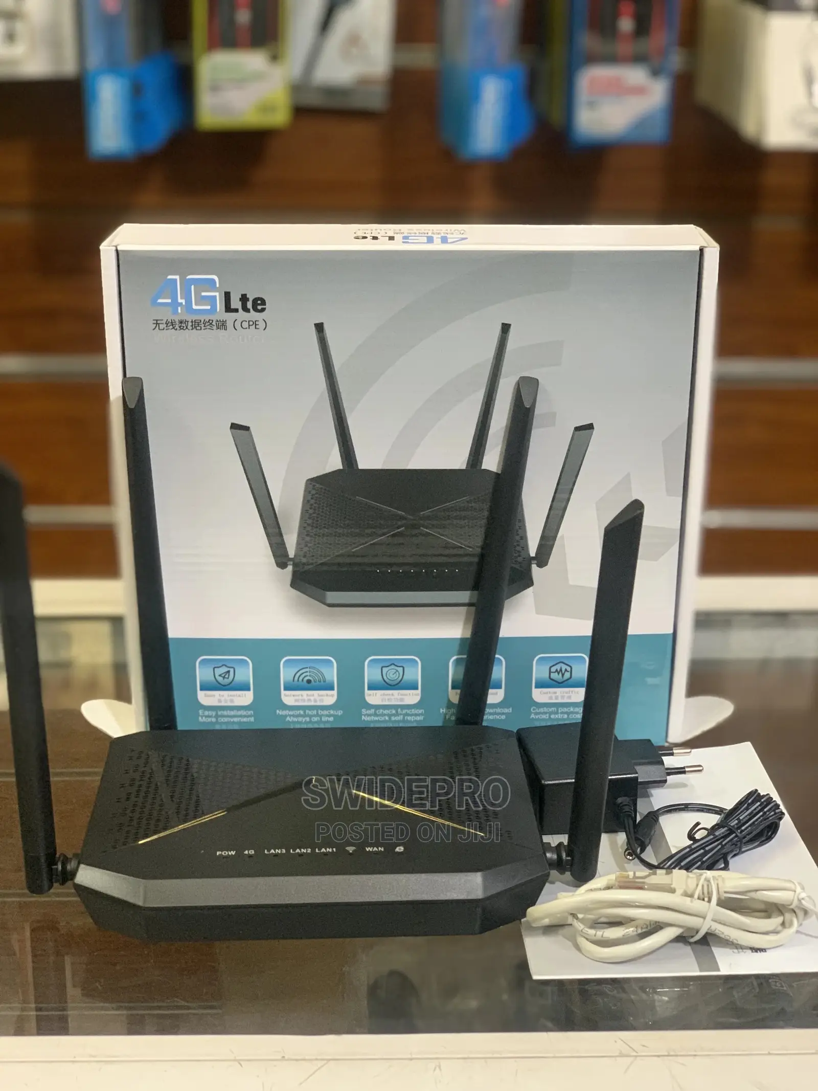 Universal 4g Router Wifi (Two Way Power)With 300mbps