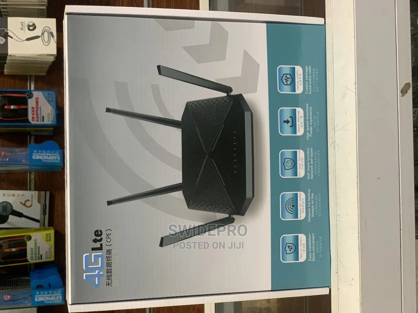 Universal 4g Router Wifi (Two Way Power)With 300mbps