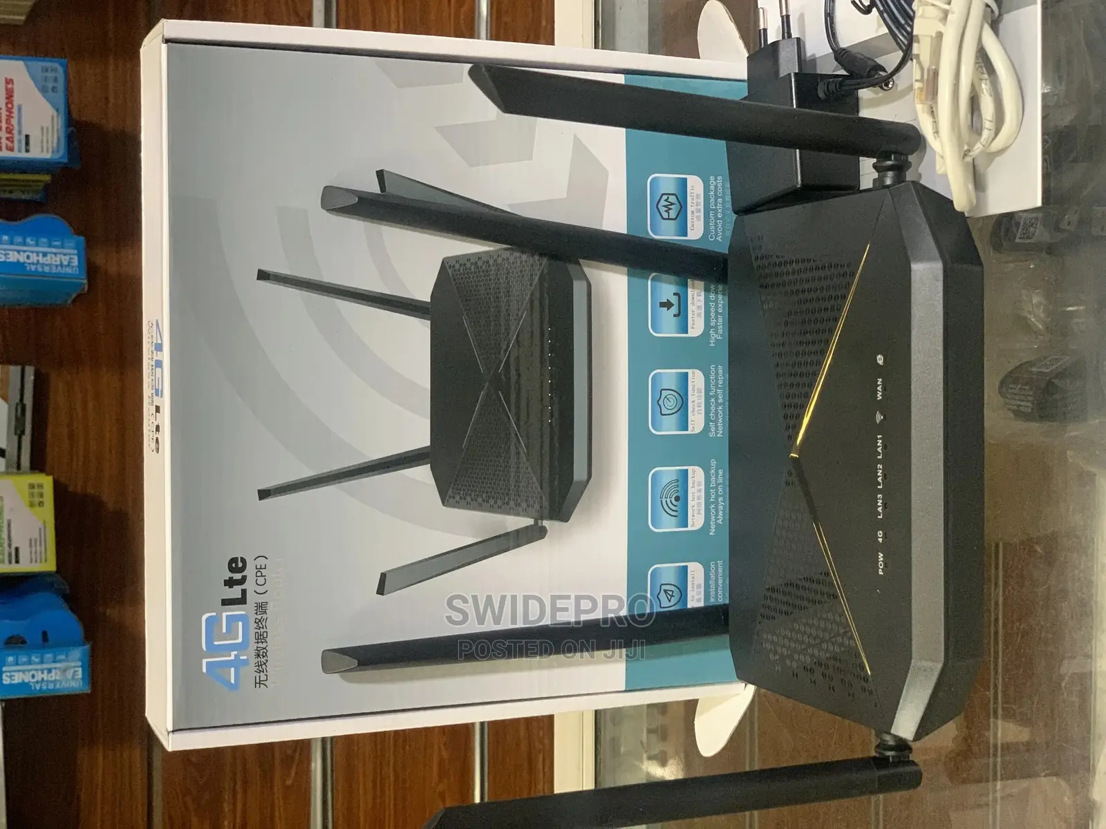 Universal 4g Router Wifi (Two Way Power)With 300mbps