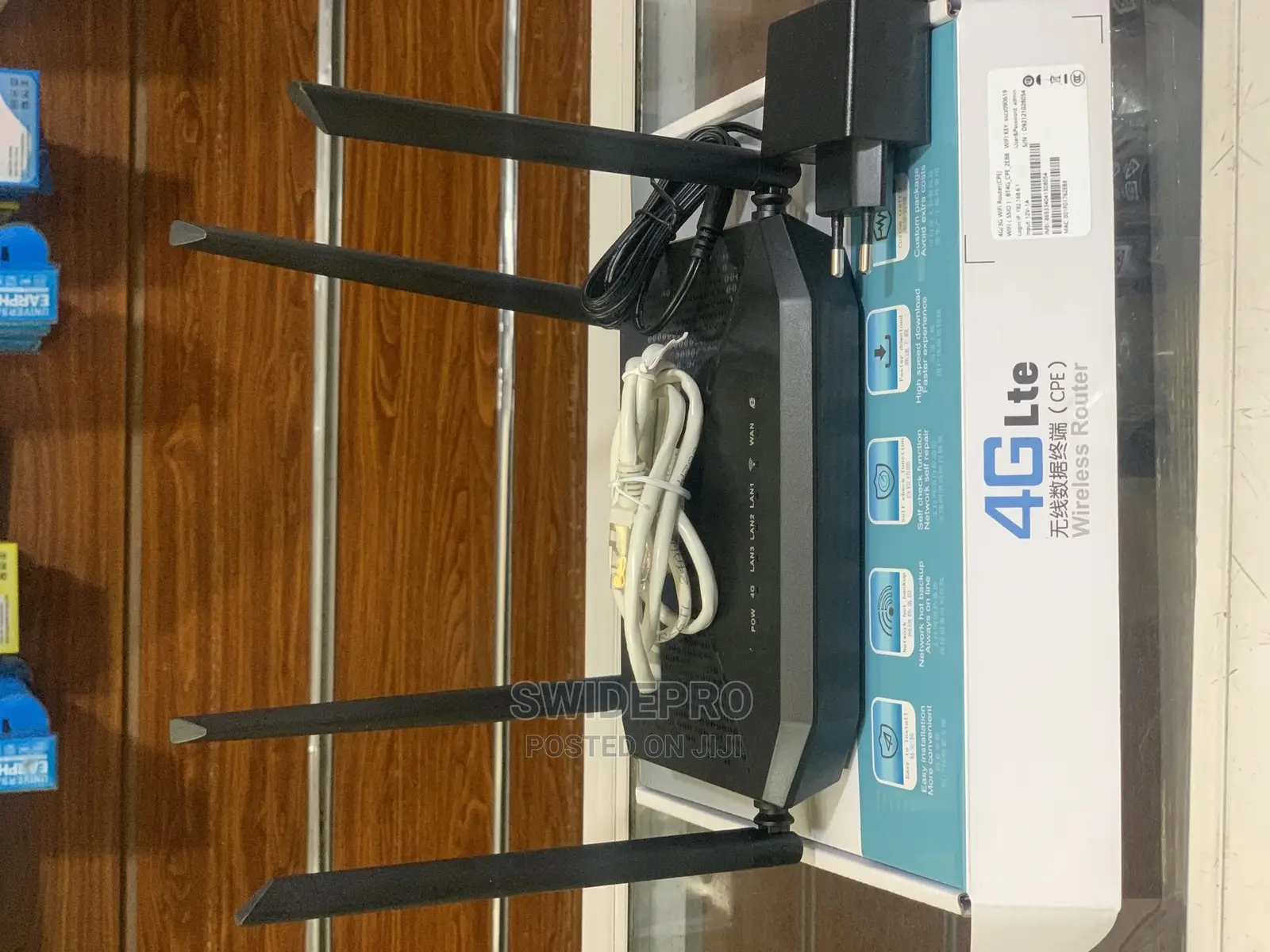 Universal 4g Router Wifi (Two Way Power)With 300mbps