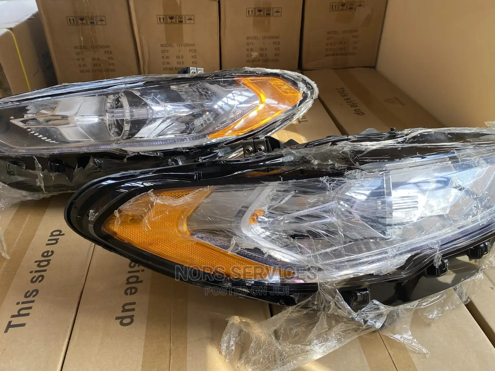2017 - 2020 Ford Fusion Headlights With LED Signature