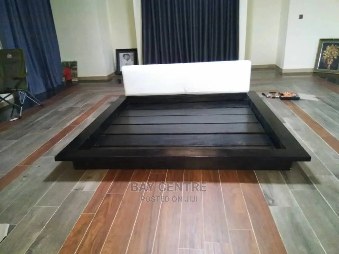 Flat King Size Wooden Bed Frame