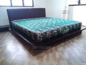 Flat King Size Wooden Bed Frame