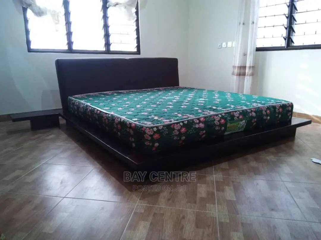 Flat King Size Wooden Bed Frame