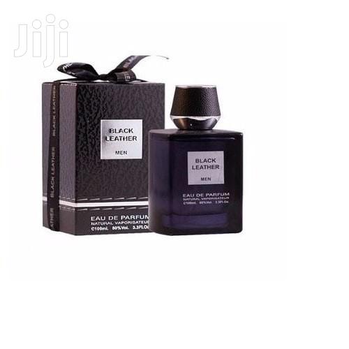Original and Correct Black Leather Perfume