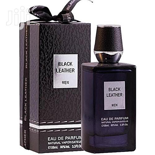 Original and Correct Black Leather Perfume