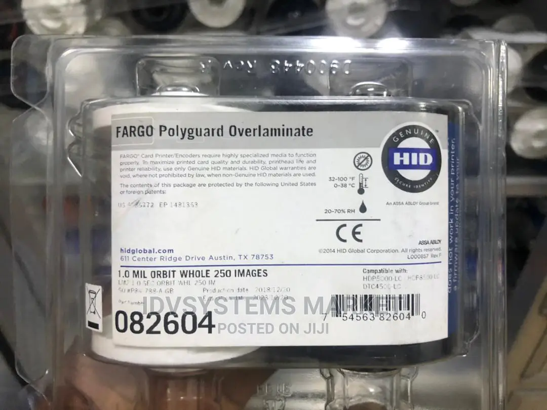 Hdp 5000/Dtc 4500/Hdp 8500 Overlaminate