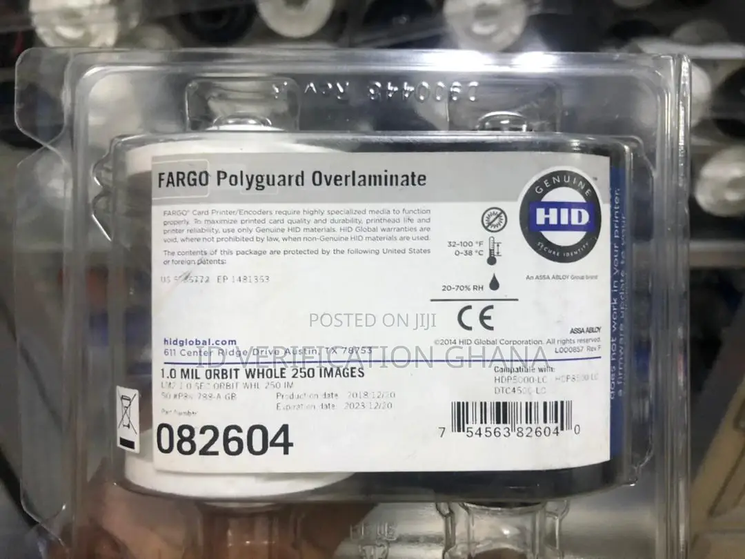 Hdp 5000/Dtc 4500/Hdp 8500 Overlaminate
