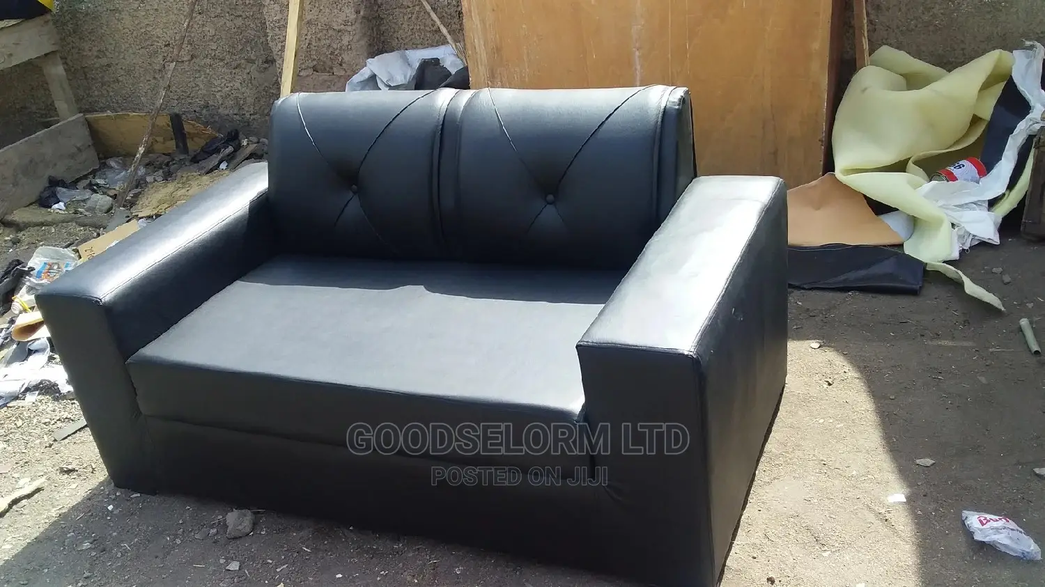 2in1 Leather Sofa