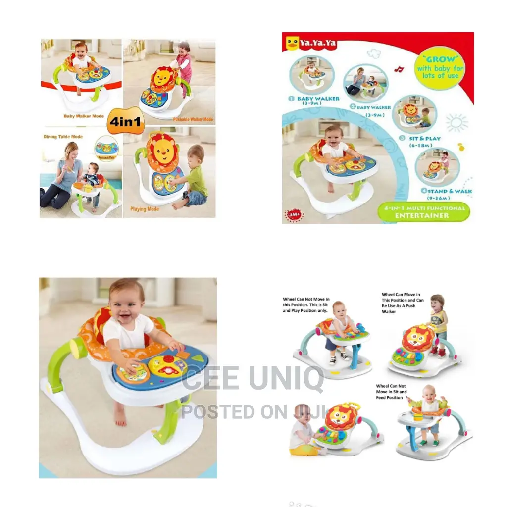 4 in 1 Baby Walker