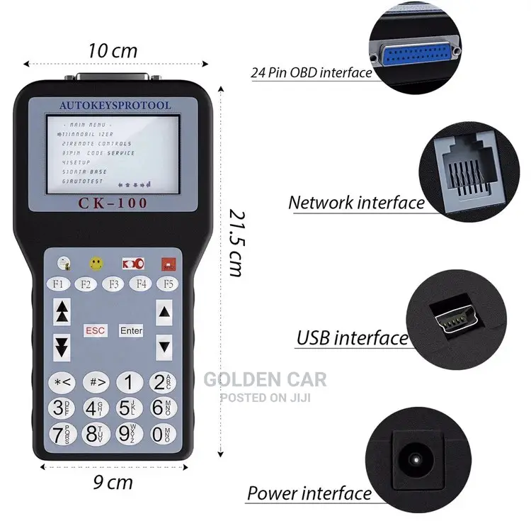 CK100 OBD2 Car Key Programmer