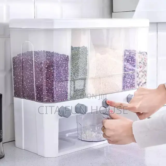5 In 1 Food Grain/Cereal Storage