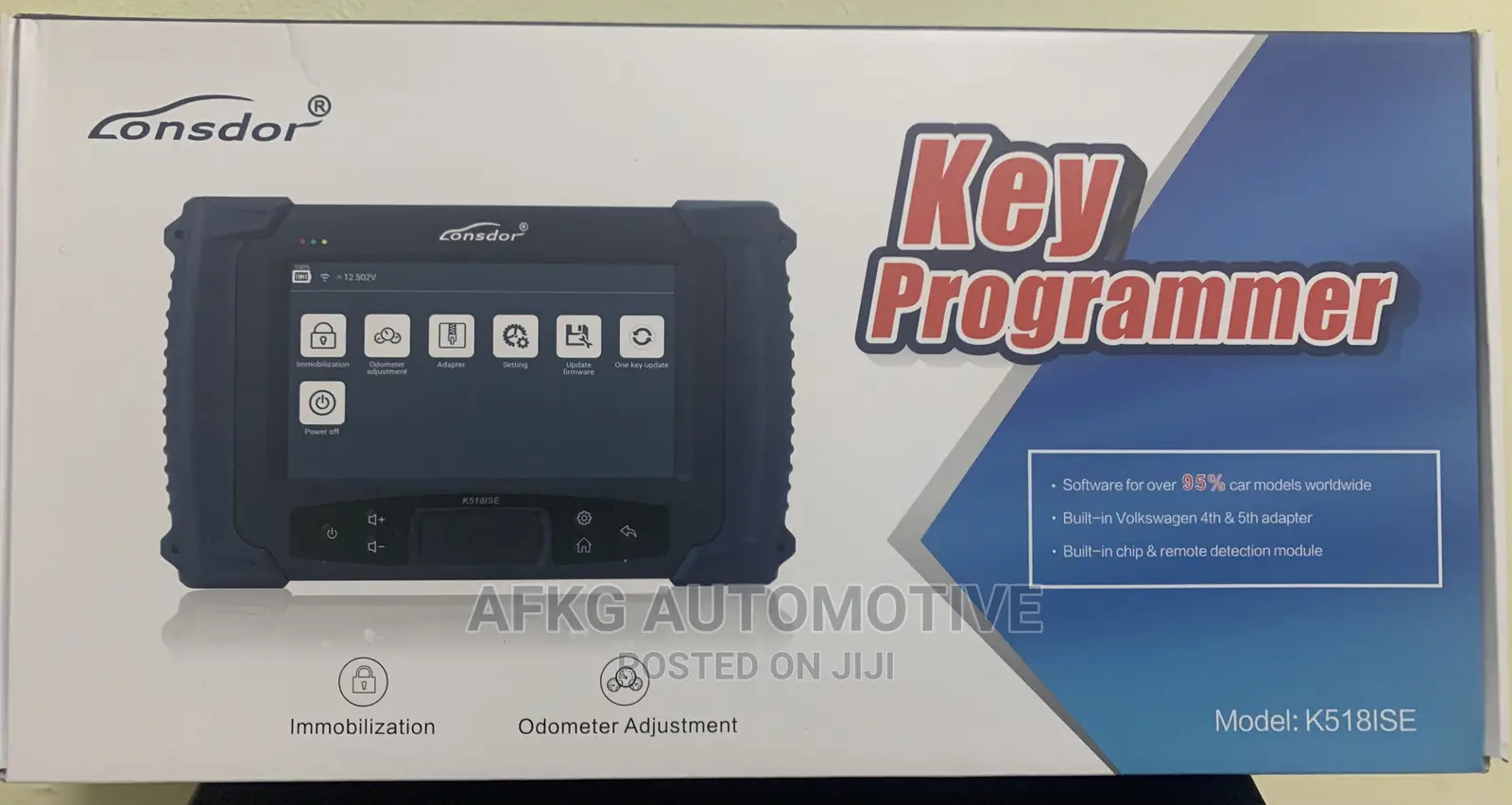 Lonsdor K518S + LKE Emulator Key Programmer