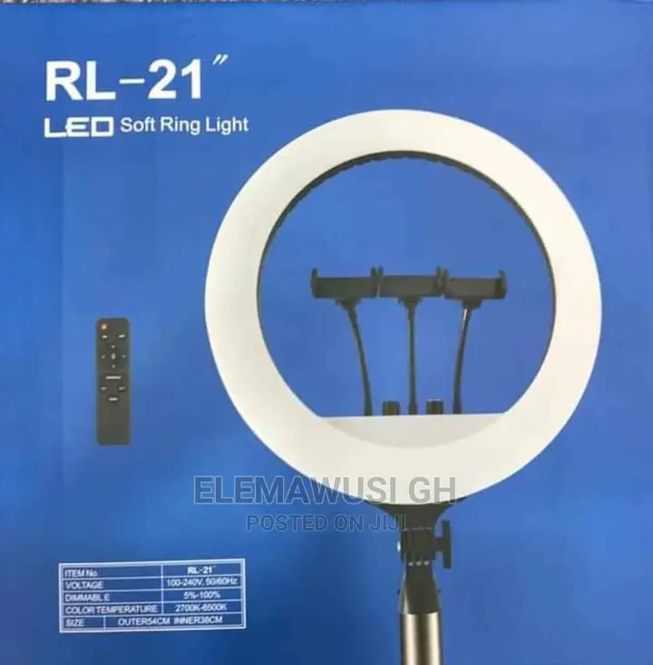 21" Ring Light With Stand Carring Bag