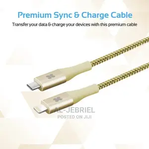 Unilink-Ltc2 USB Type-C OTG Cable+Lightning Connector(Gold)