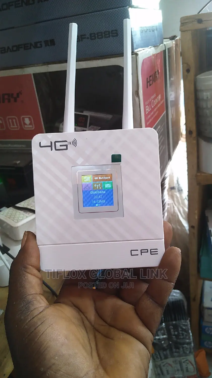 Router 4G LTE Cpe.
