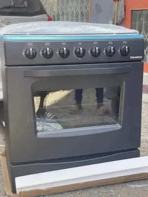 With Oven Nasco 6 Burner Gas Cooker