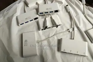 Usb-c To Rj45 Gigabit Ethernet Lan + Usb 3.0 Network Used
