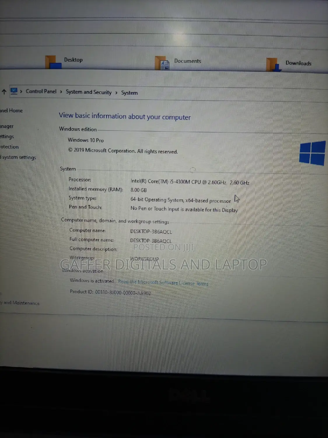 New Laptop Dell Latitude E7450 8GB Intel Core I5 HDD 128GB