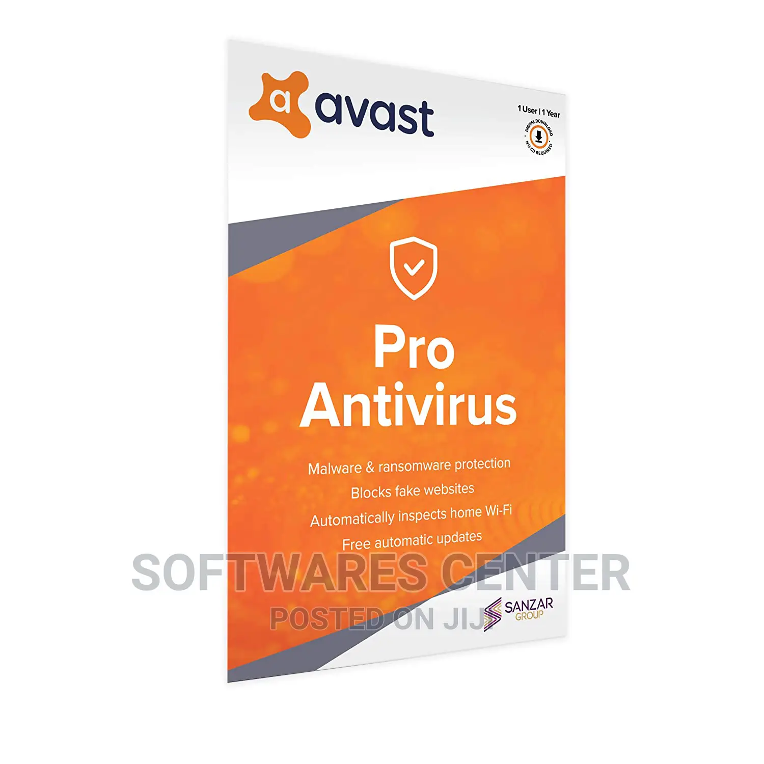 Avast Pro Antivirus Key [3 Users, 1 Year]