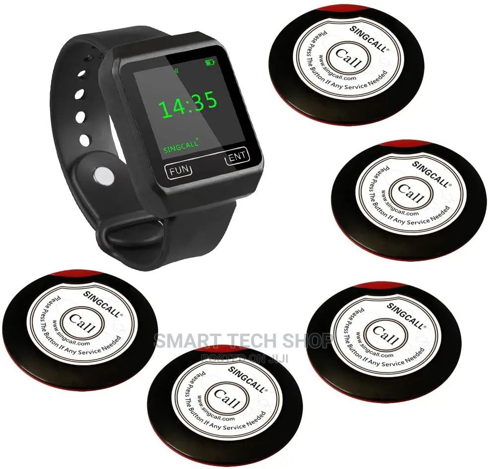 Waiter Calling System or Pager for Restaurants and Bars
