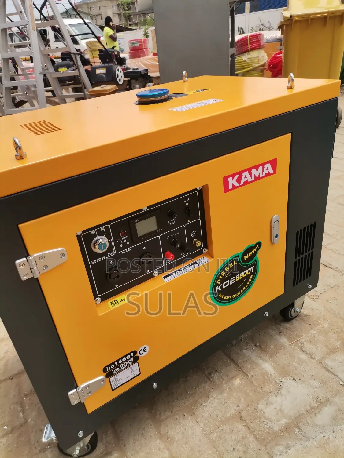 Brand New Kama KDE 8600t Silence Diesel Generator