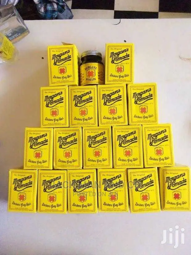 Morgan Hair Cream ( Darkens Gray Hair)