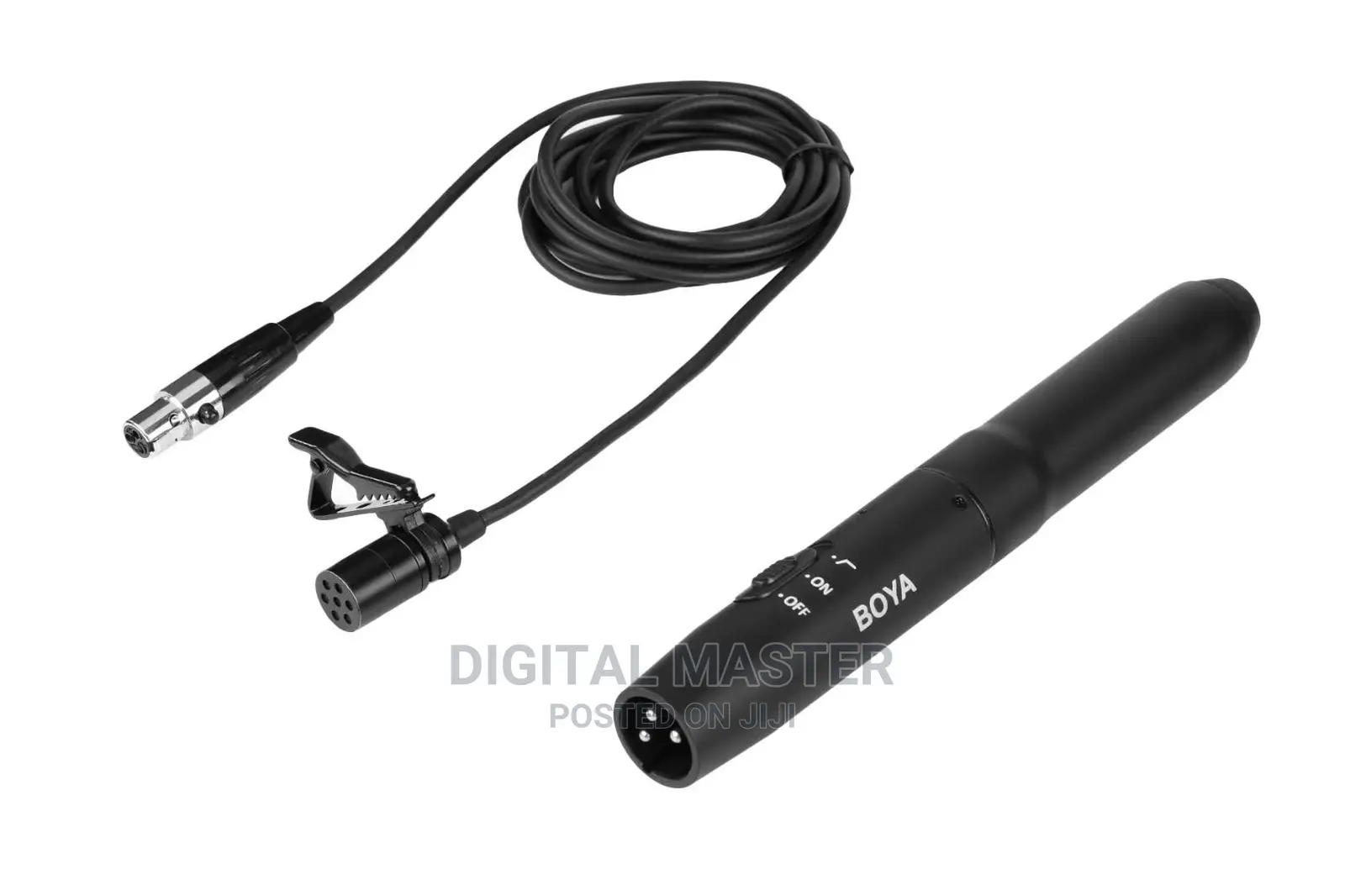 Professional Omnidirectional XLR Lapel Microphone (BY-M110D)