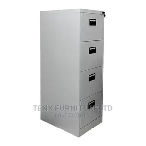 Cabinet With 4 Drawers Metal