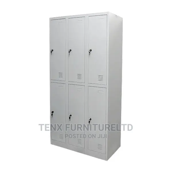 6-Locker Metal Cabinet