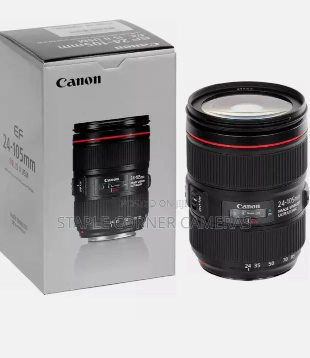 Canon Ef 24-105mm F/4l Is Ii Usm Lens for sale - Staple Corner
