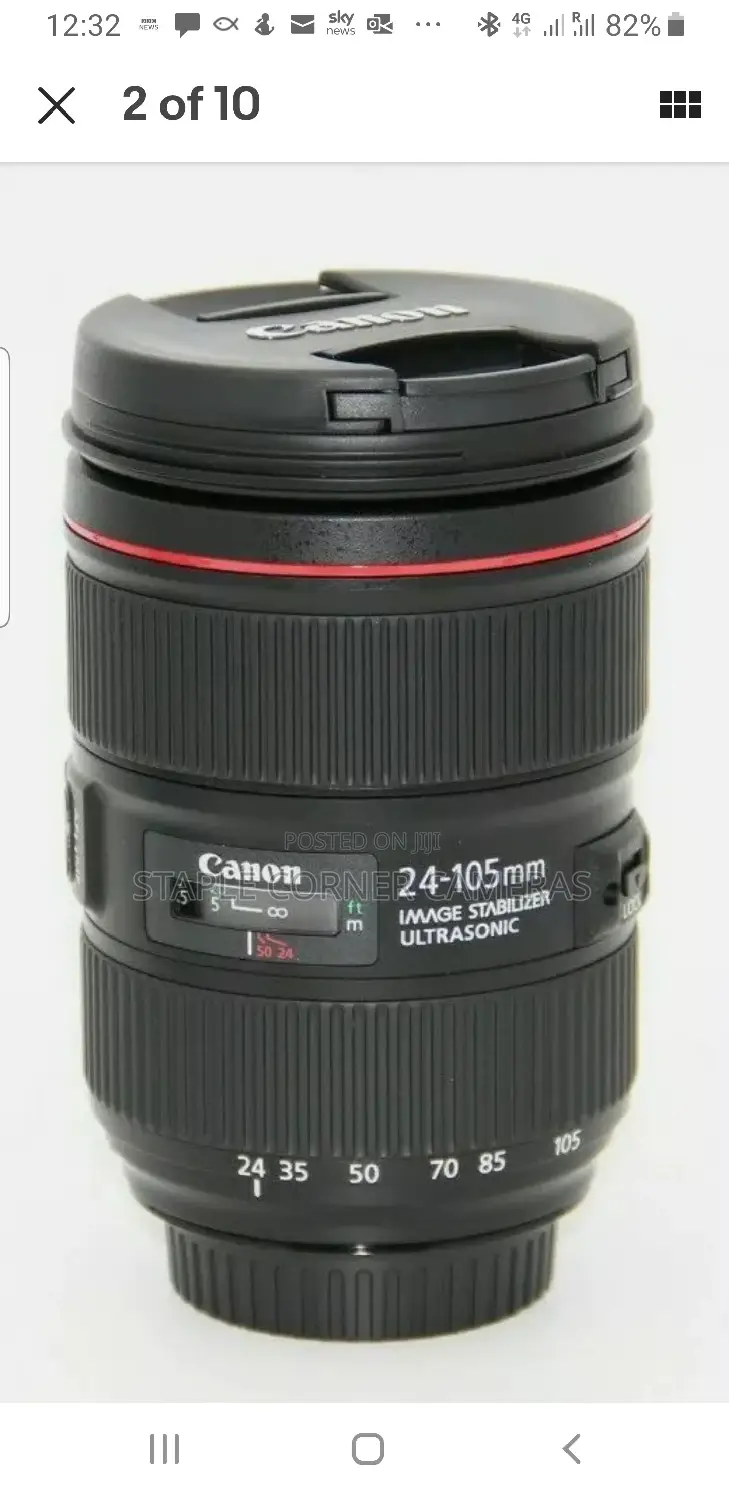 Canon Ef 24-105mm F/4l Is Ii Usm Lens