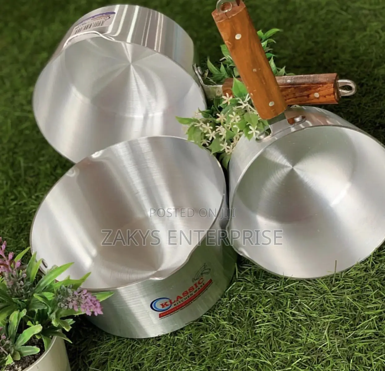 Klassic Aluminum Milk Pans (Banku Bowl)