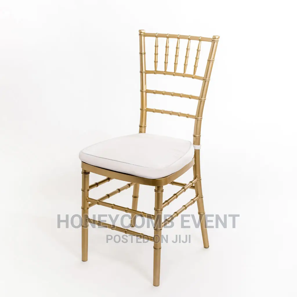 For Sale! Gold Chiavari Chairs Event Furnirture