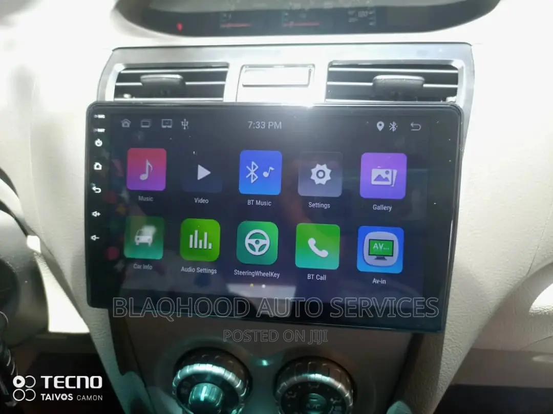 Toyota Yaris/Vitz 2007-2012 Fullscreen Android Car System