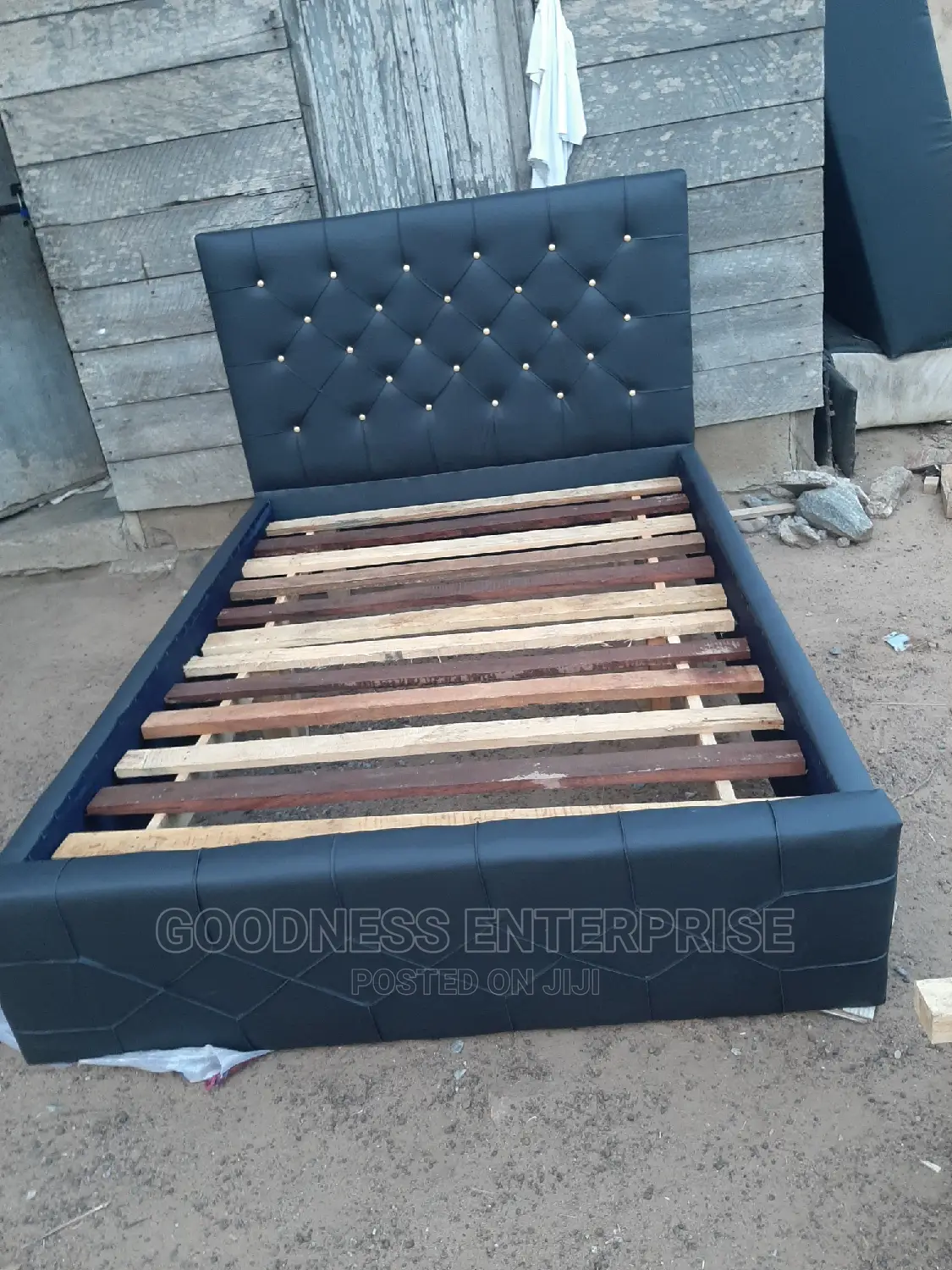 Black Double Bed Frame
