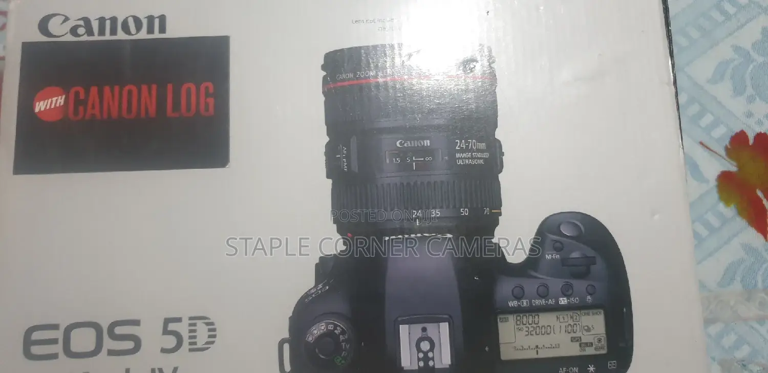 Canon EOS 5D Mark IV With Canon Log