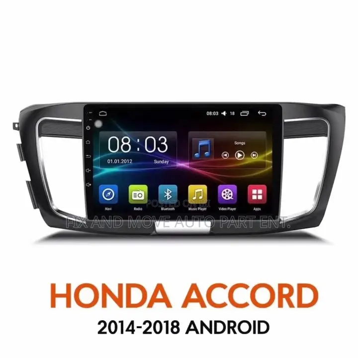 Honda Accord 2012-16 Fullscreen Android Car System Available