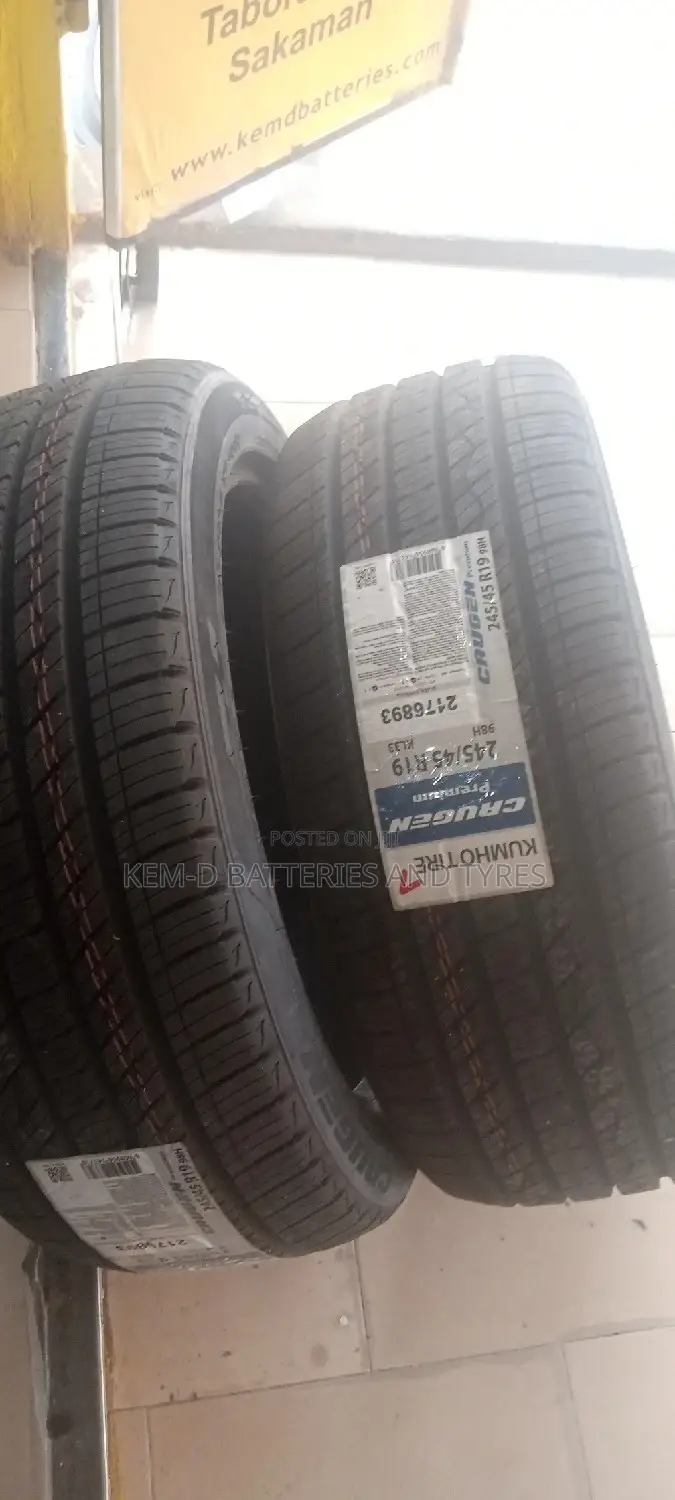 Kumho Tyres 245/45r19 Free Delivery