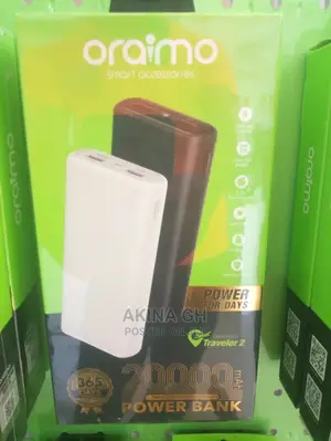 Oraimo 20000mah 2 Usb Port Power Bank