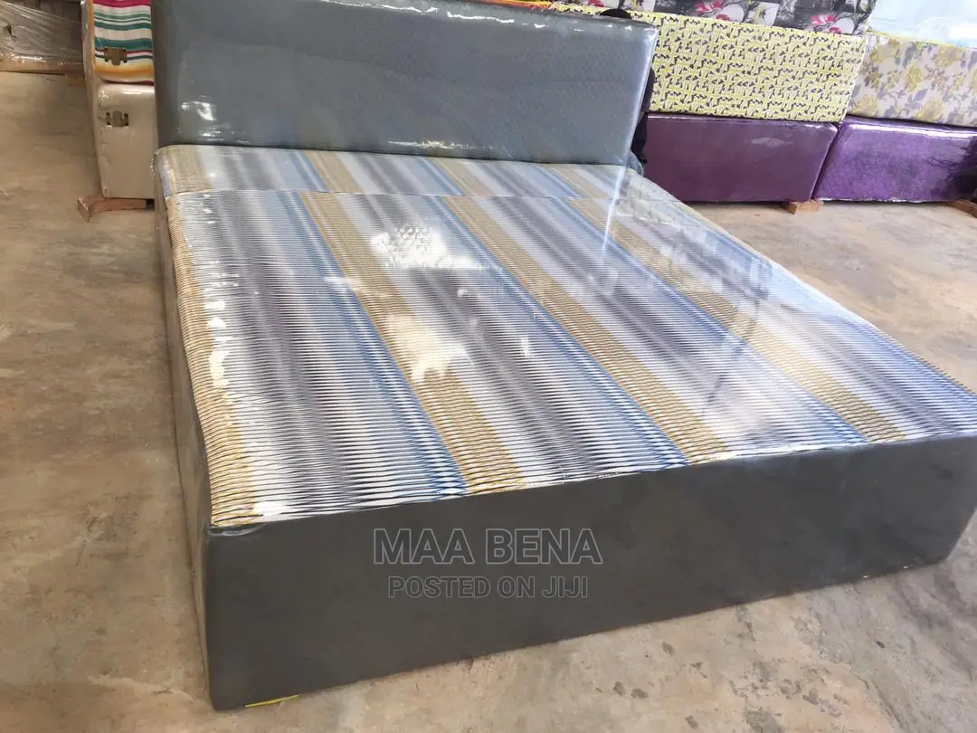 Leather Complete Queen Size Bed