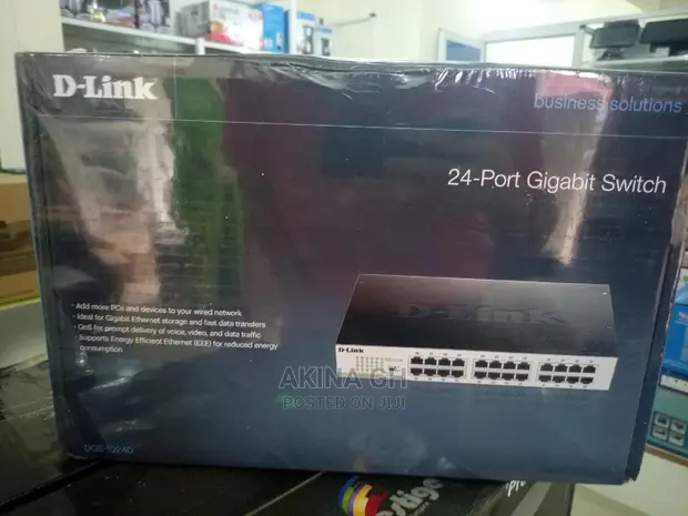 D-Link 24 Port Gigabit Switch Dlink DGS-1024d 3