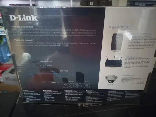 D-Link 24 Port Switch Dlink 2