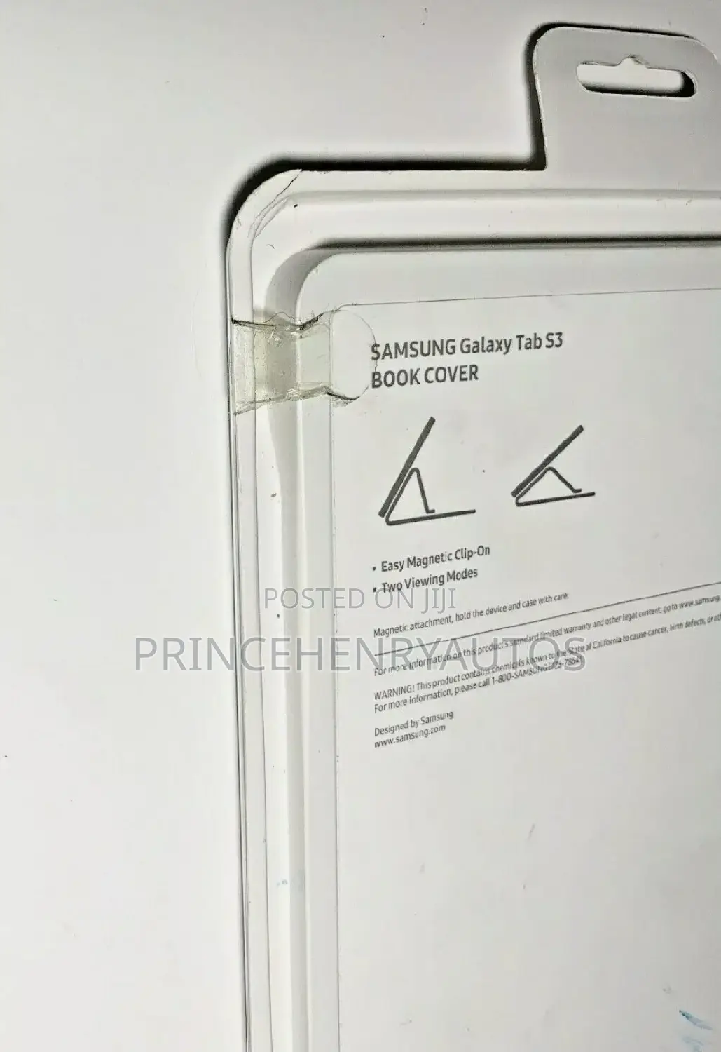 Samsung EFBT820PBEGCA Book Cover Case for Galaxy Tab S3 9.7'