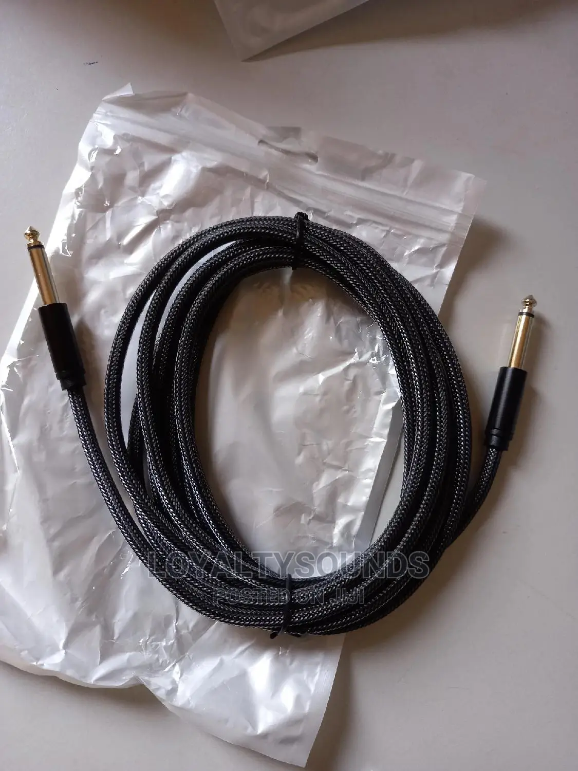 3meters 6.35 Jack to Jack Audio Cable/Guitar Cable