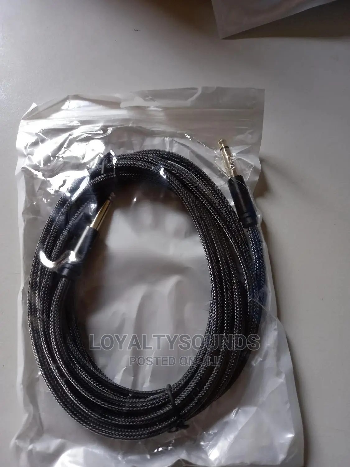 3meters 6.35 Jack to Jack Audio Cable/Guitar Cable