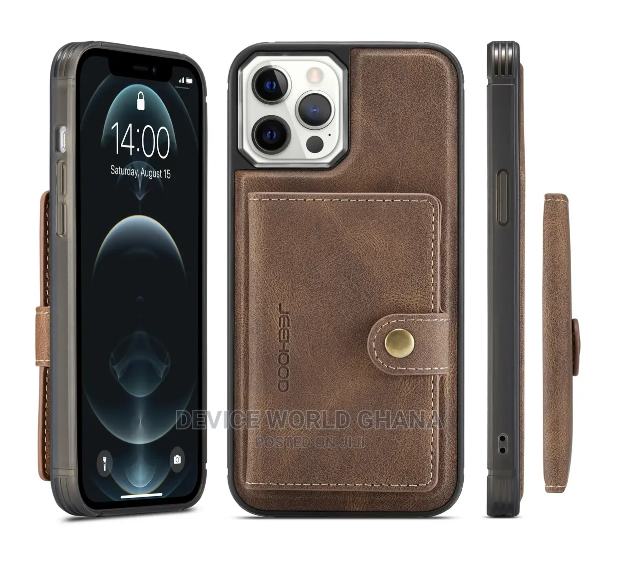 Jehood Leather Case 4 iPhone 14pm 14p 13pm 12 12pm 12
